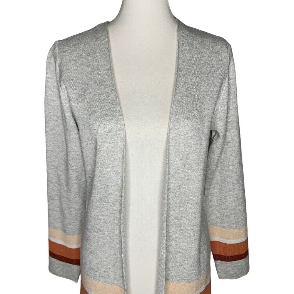 Apt 9 Tunic Open Front Coatigan Sweater Size Medi… - image 3